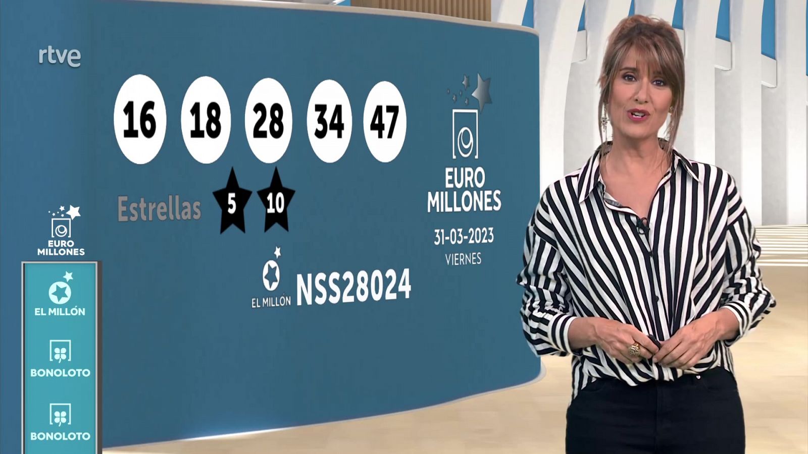 Sorteo de la Bonoloto y Euromillones del 31/03/2023 - ver ahora