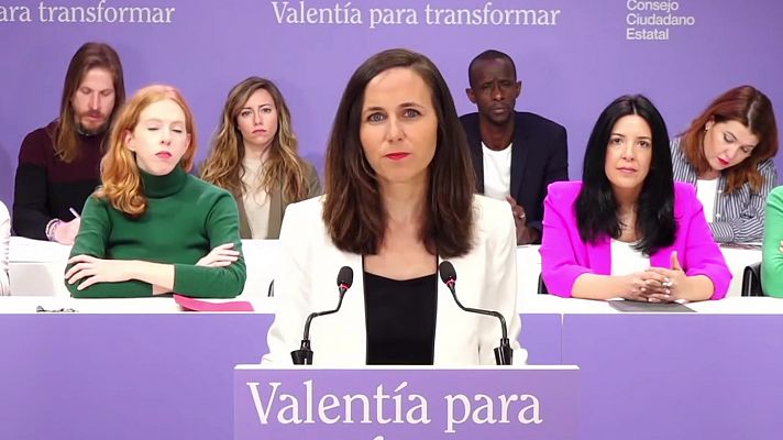 Informativo 24h - Belarra insta a Díaz a firmar un acuerdo de primarias esta tarde para asistir al acto de Sumar