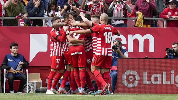 Resúmenes de LaLiga - Girona - Espanyol: resumen del partido de la 27ª jornada de la Liga