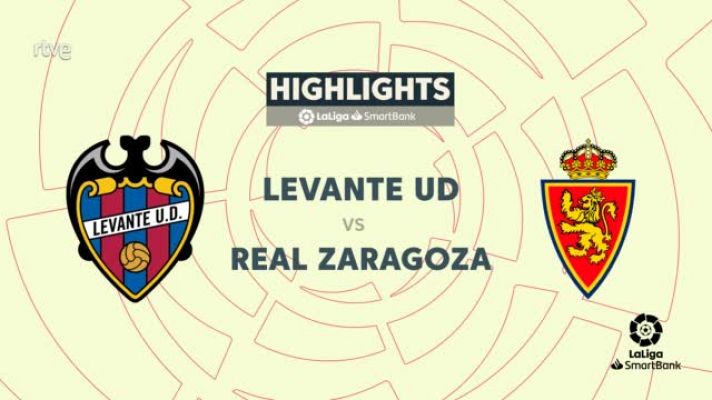 Resúmenes de LaLiga - Levante - Zaragoza: resumen del partido, 34ª jornada