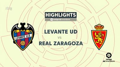 Levante - Zaragoza: resumen del partido, 34 jornada. Ver en RTVE Play