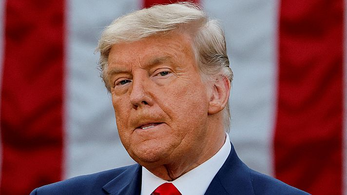 Telediario Fin de Semana - Trump viaja el lunes a Nueva York para comparecer ante el juez por el caso Stormy Daniels