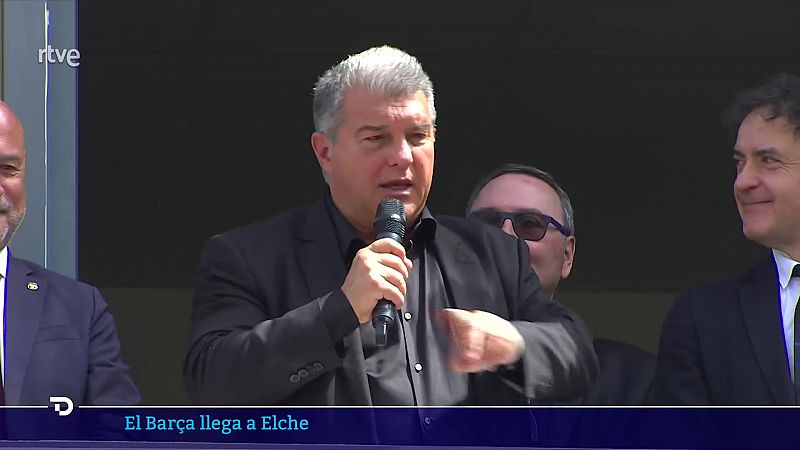 Laporta ha hablado del caso Negreira antes del Elche - Barcelona