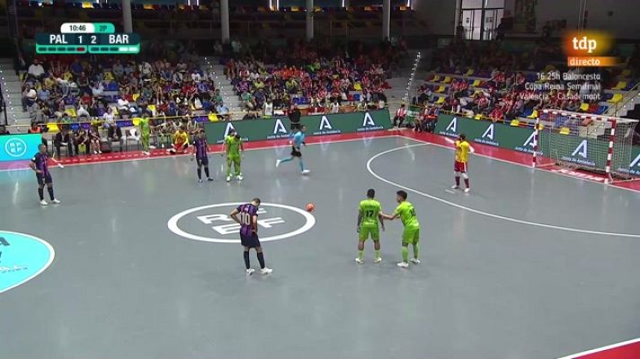  - Ferrao certifica el pase del Barça a la final de Copa con dos golazos desde el doble penalti