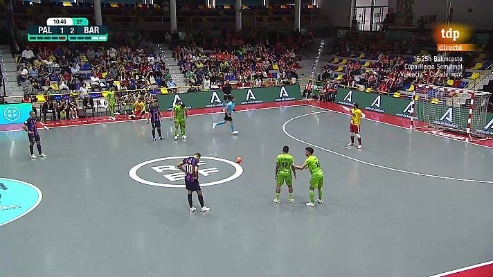  - Ferrao certifica el pase del Barça a la final de Copa con dos golazos desde el doble penalti