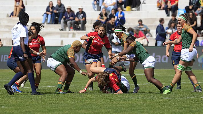 Rugby - Torneo 4 Naciones femenino. 2ª jornada: España - Sudáfrica