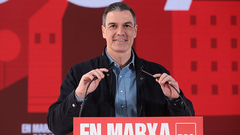 Sánchez reivindica su "paz social" frente al "ruido" del PP