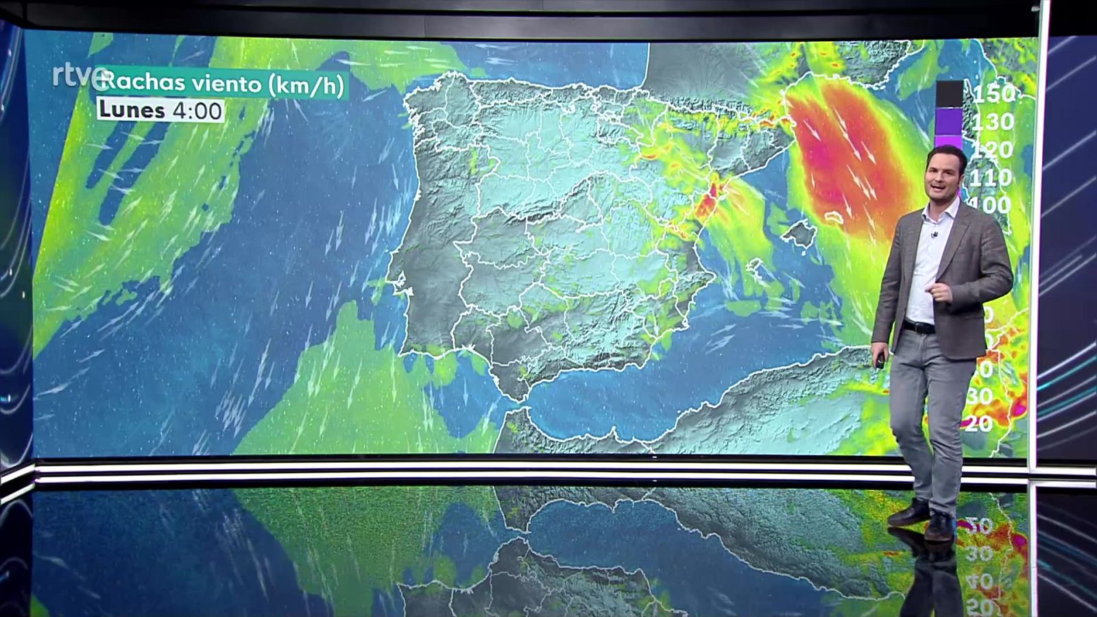 Precipitaciones persistentes en el extremo oriental del Cantábrico, norte de Navarra y Pirineos - ver ahora