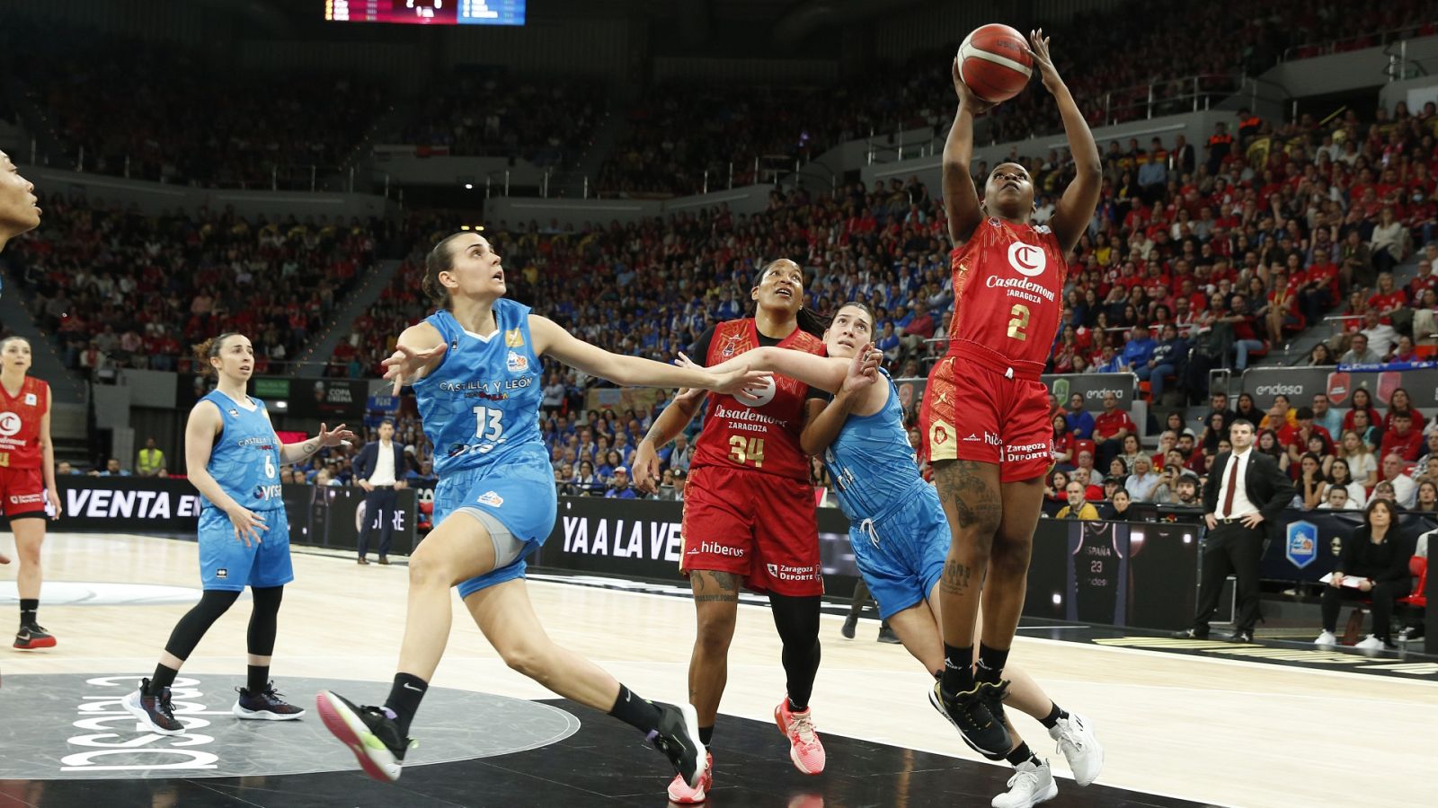 Baloncesto - Copa de la Reina Final:  Casademont Zaragoza - Perfumerías Avenida - ver ahora