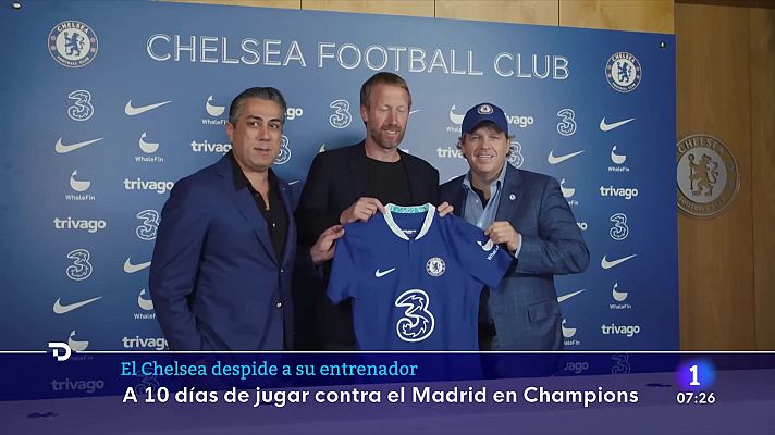 Telediario Matinal - Graham Potter deja de ser entrenador del Chelsea