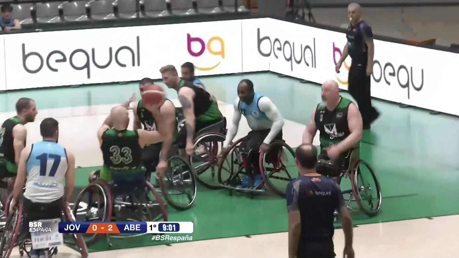 Baloncesto en silla de ruedas - Liga Nacional 17ª jornada: Joventut BCR - Abecosa Basketmi Ferrol - ver ahora