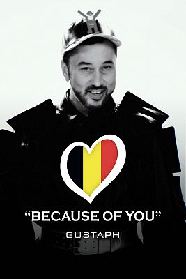 Eurovisión - Gustaph - "Because Of You" - (Bélgica)