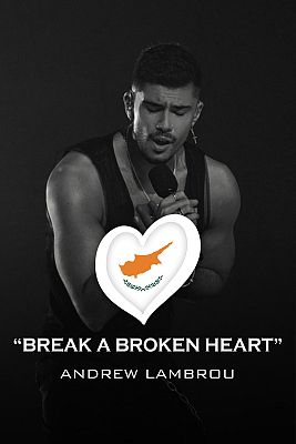 Eurovisión - Andrew Lambrou - "Break A Broken Heart"- (Chipre)