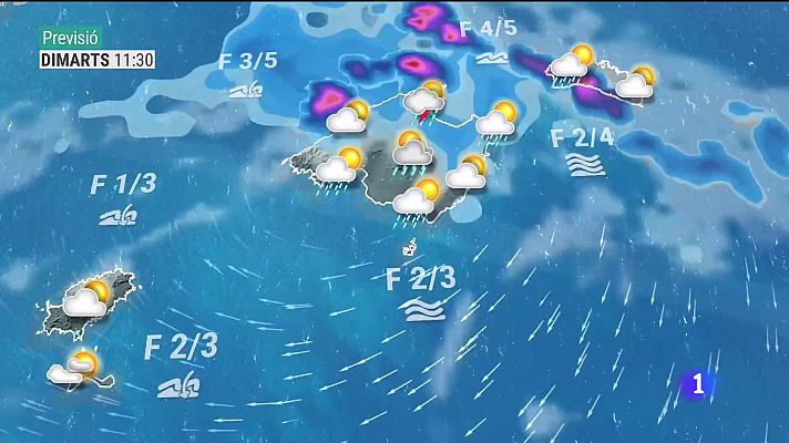 El temps a les Illes Balears - 03/04/23