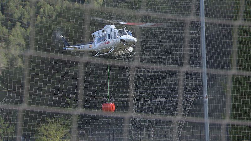 Seis incendios forestales en un solo d�a en la Comunitat Valenciana