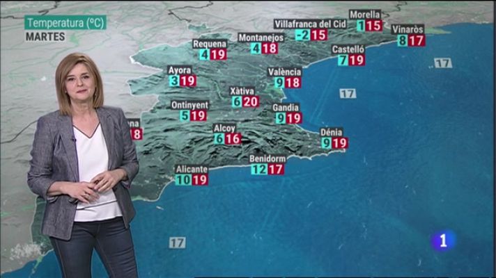 El tiempo en la Comunitat Valenciana 03/04/23