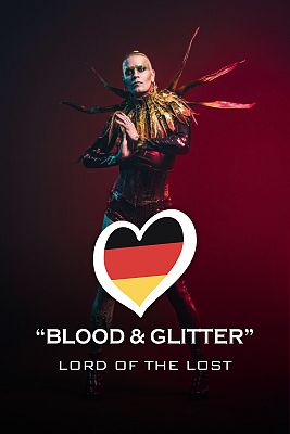 Eurovisión - Lord of the Lost - "Blood & Glitter" - (Alemania)