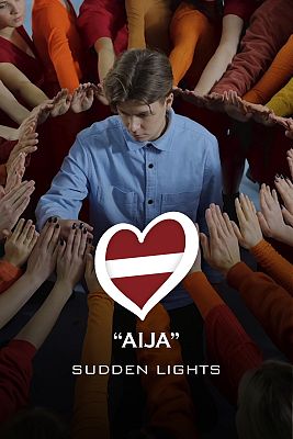 Eurovisión - Sudden Lights - "Aija" - (Letonia)