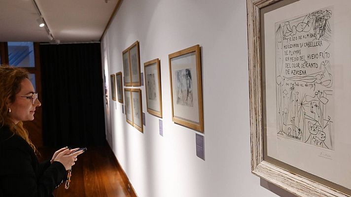 Telediario 2 - Picasso y los retratos de las mujeres que marcaron sus etapas pictóricas