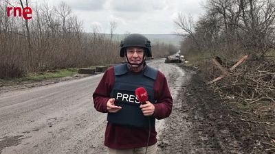 Las fuerzas ucranianas resisten en el sector oeste de Bajmut