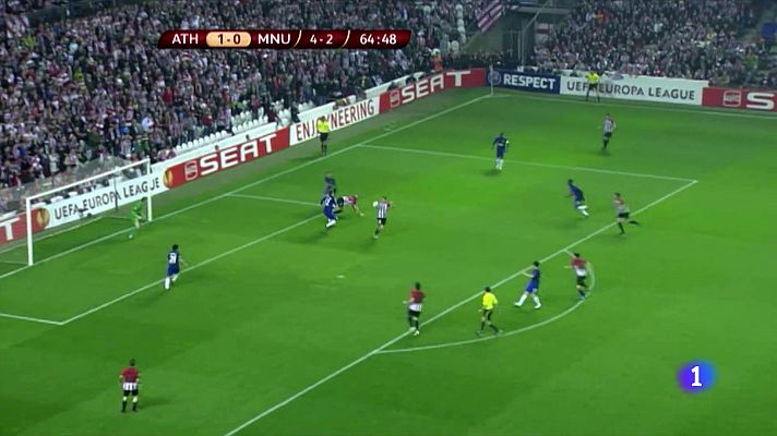 Telediario 1 - Athletic - Osasuna: la remontada local frente a la ilusión 'rojilla'