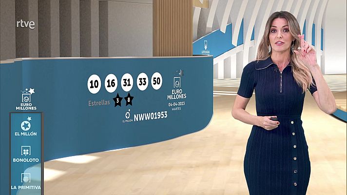 Loterías - Sorteo de la Bonoloto y Euromillones del 04/04/2023