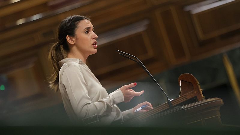 Irene Montero considera que es "posible" alcanzar un acuerdo con Sumar para "revalidar" el Gobierno de coalición