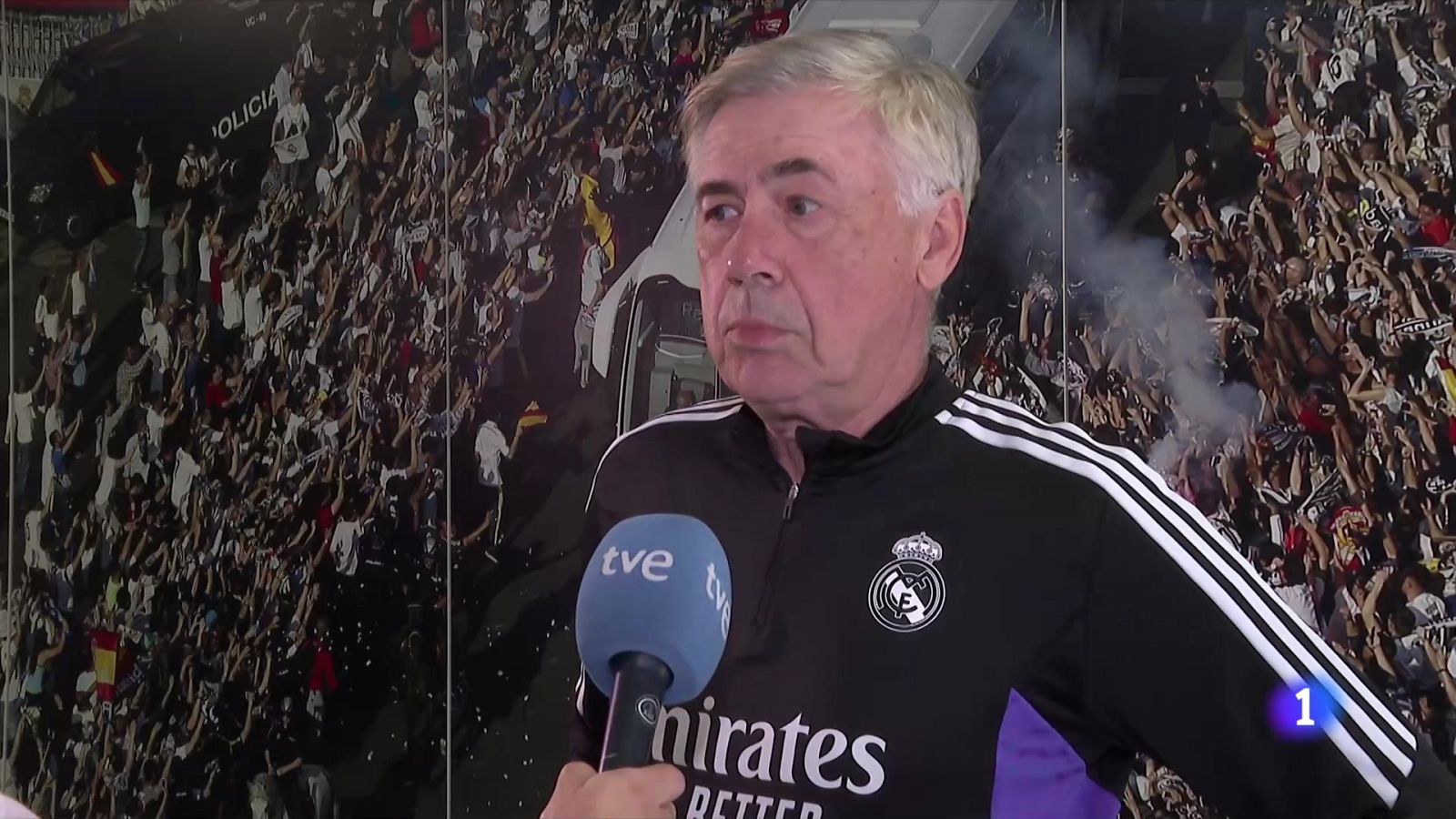 Barcelona - Real Madrid: entrevista de TVE a Ancelotti