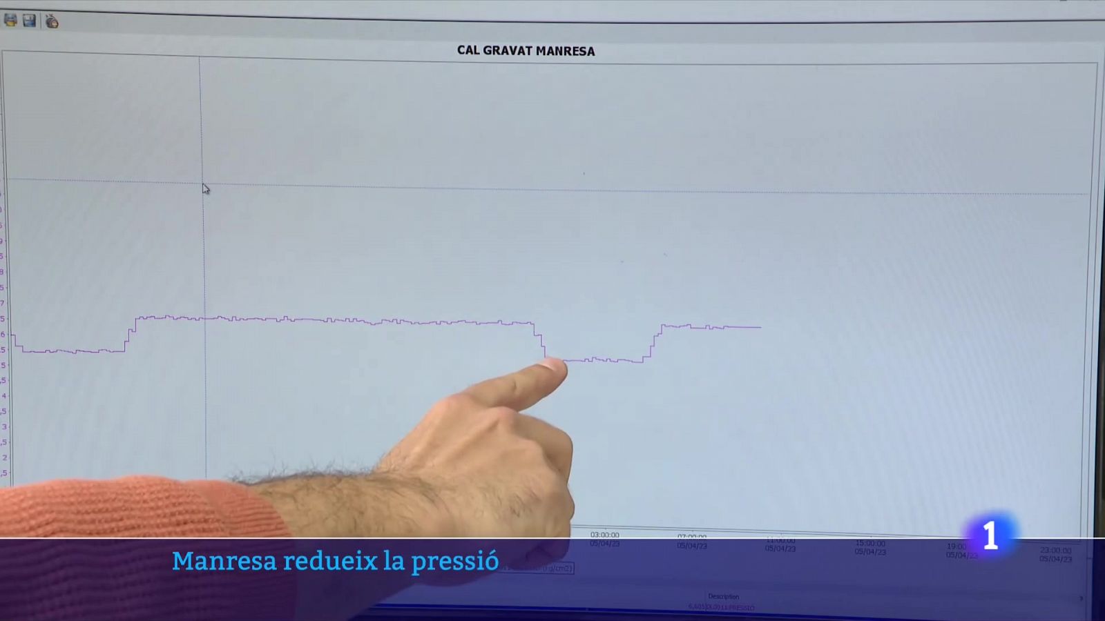 Manresa redueix la pressió de l'aigua de l'aixeta