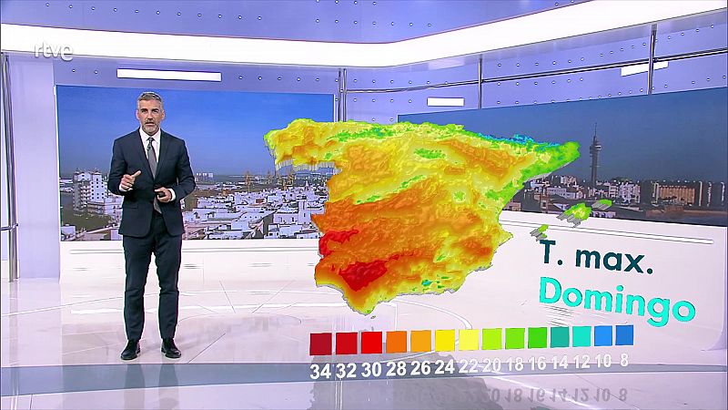 Viento fuerte de levante en el Estrecho, e intervalos de fuerte en el litoral andaluz, Ceuta, Melilla y Canarias - ver ahora