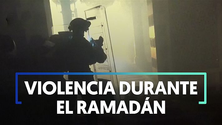 Modo Digital - Altercado en la mezquita Al-Aqsa entre las fuerzas de seguridad israelís y los fieles palestinos