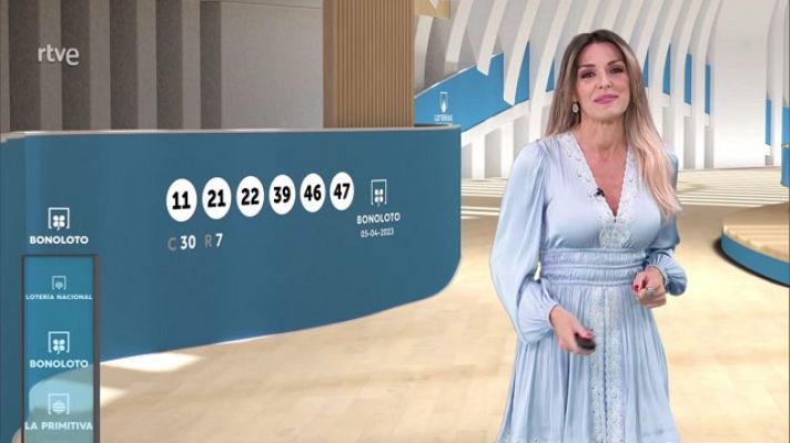 Loterías - Sorteo de la Bonoloto del 05/04/2023