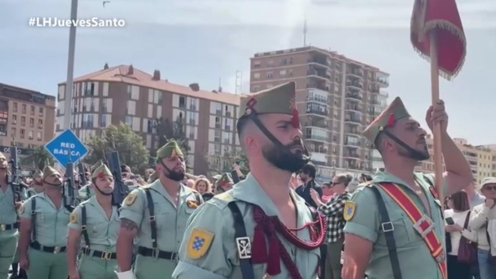 Procesión del Cristo de Mena o Cristo de los Legionarios - Semana Santa en RTVE | Ver