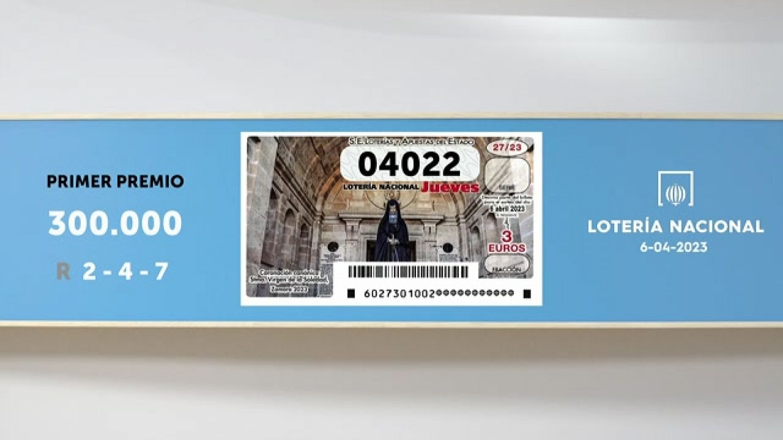 Sorteo de la Lotería Nacional del 06/04/2023 - Ver ahora