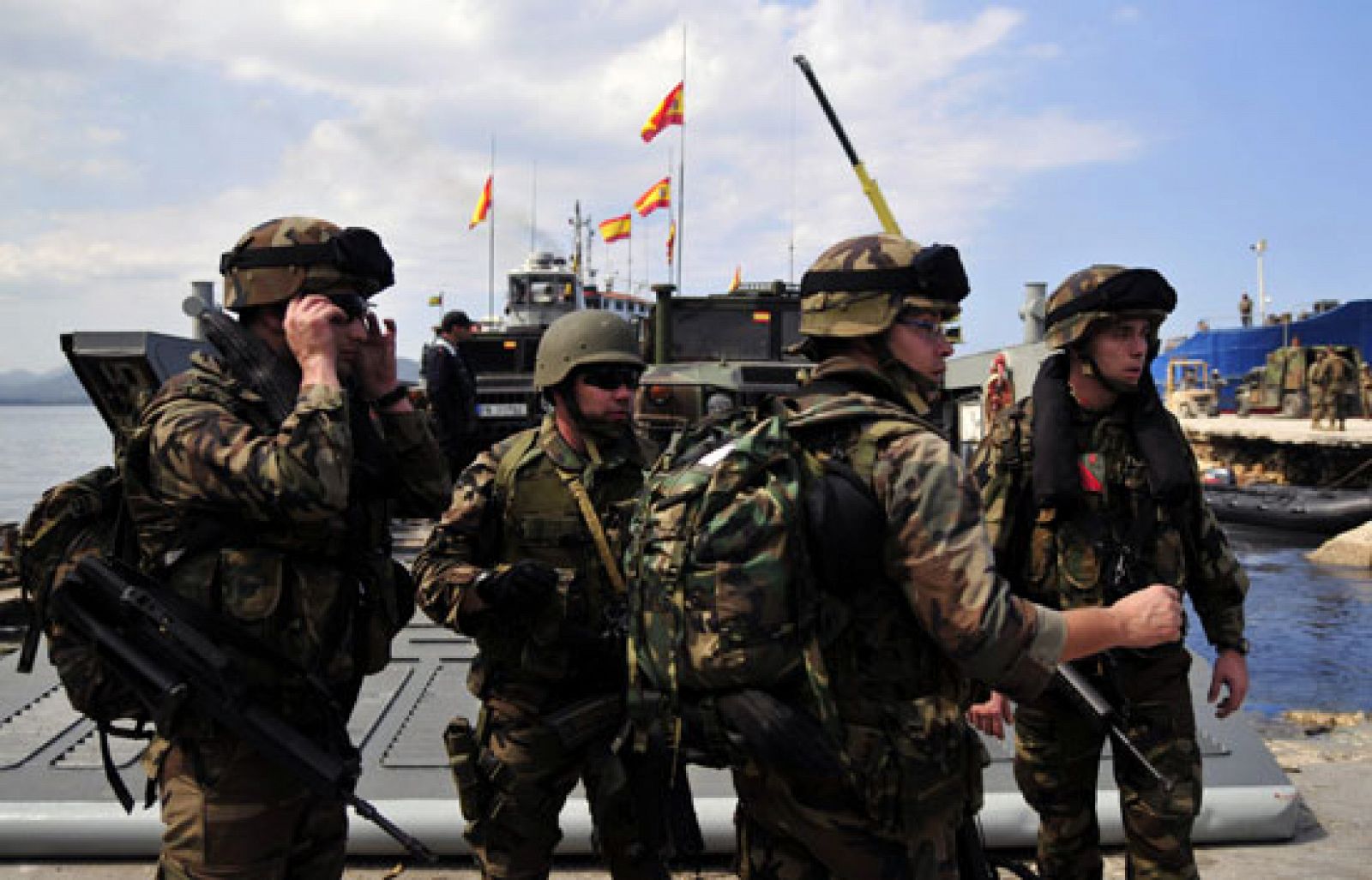 El buque Castilla de la Armada española ya está en Haití | Ver