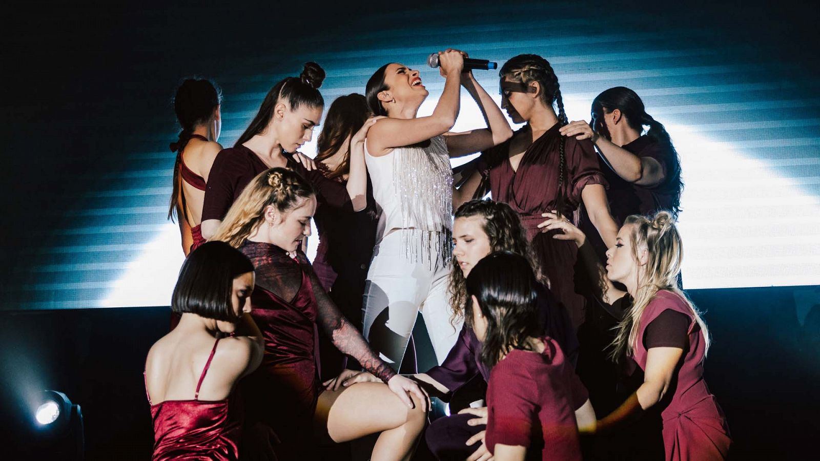 Eurovisión - Blanca Paloma canta "Eaea" en la Welcome PrePartyES Madrid 2023