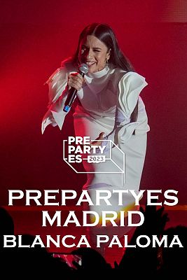 Eurovisión - Blanca Paloma canta "Eaea" en la PrePartyES de Madrid