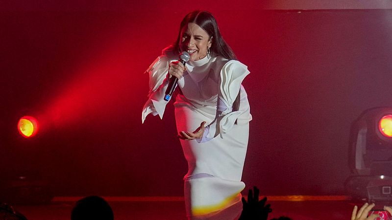 Eurovisi�n - Blanca Paloma "Eaea" canta en la PrePartyES Madrid 2023