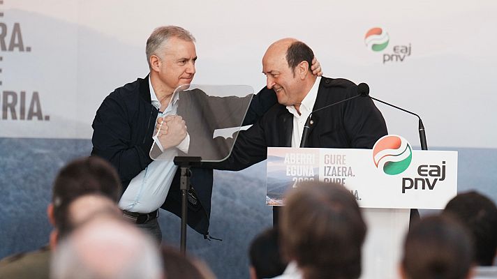 Telediario Fin de Semana - El PNV defiende la "libertad de Euskadi" en la celebración del Aberri Eguna
