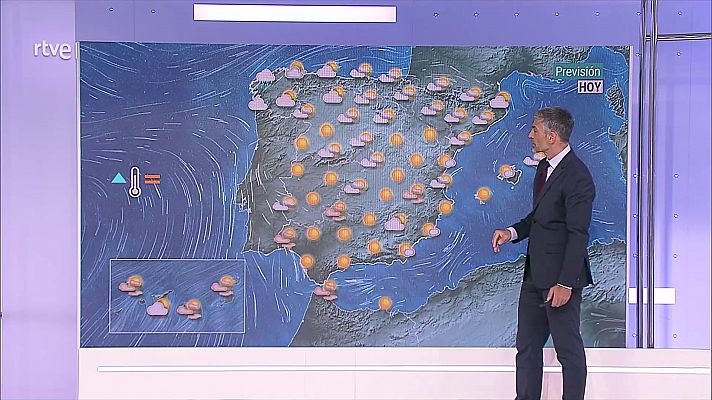 El tiempo - En Canarias, intervalos de viento fuerte y subida notable de las temperaturas