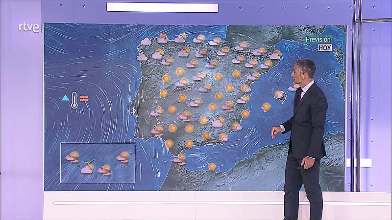 En Canarias, intervalos de viento fuerte y subida notable de las temperaturas - ver ahora