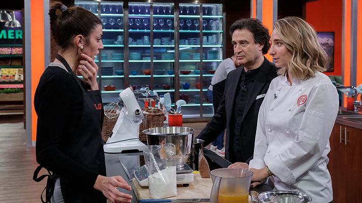 Larraitz descubre que está embarazada en MasterChef