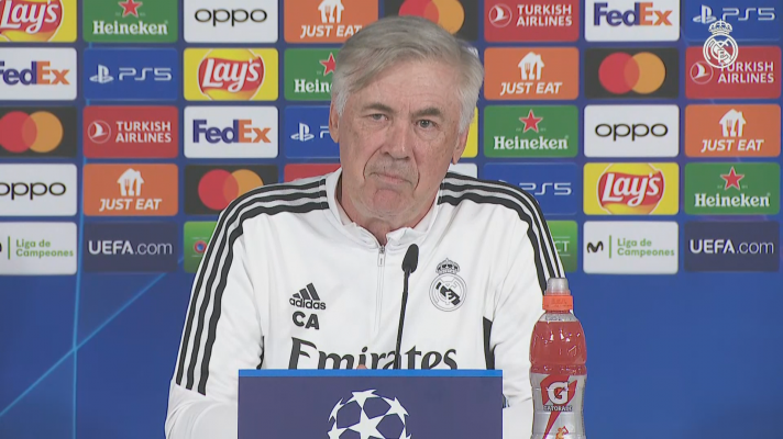 Carlo Ancelotti: "Valverde está bien, mañana va a darlo todo"