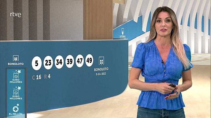 Loterías - Sorteo de la Bonoloto y Euromillones del 11/04/2023