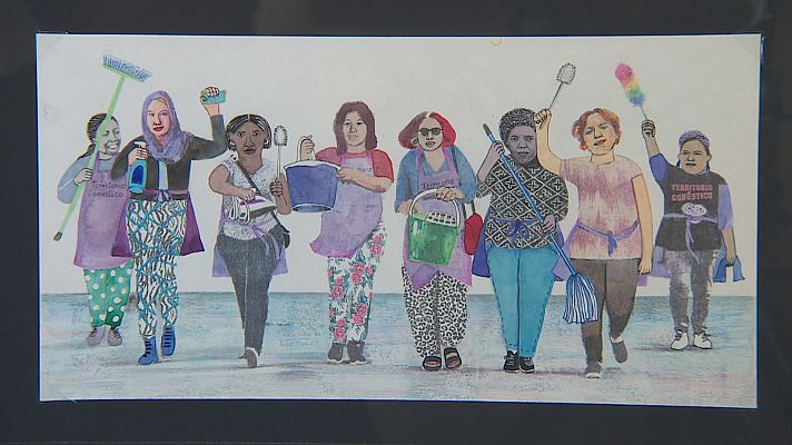 RTVE Igualdad - Exposición "En una casa. Genealogía del trabajo del hogar y los cuidados"