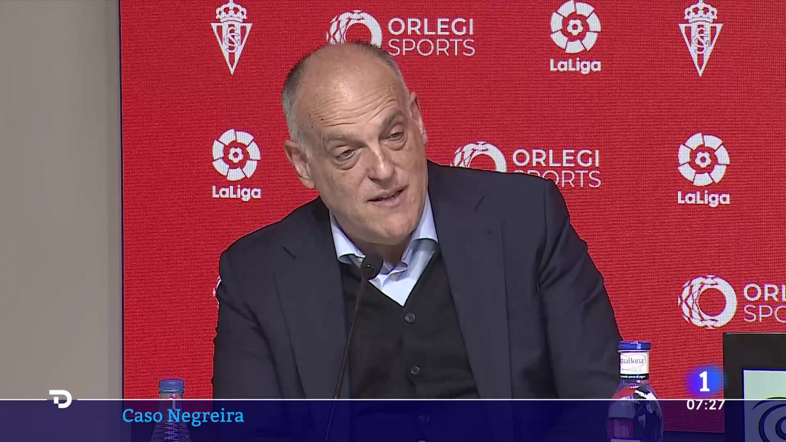 Tebas: "El caso Negreira es el mayor daño reputacional al fútbol español" | Ver