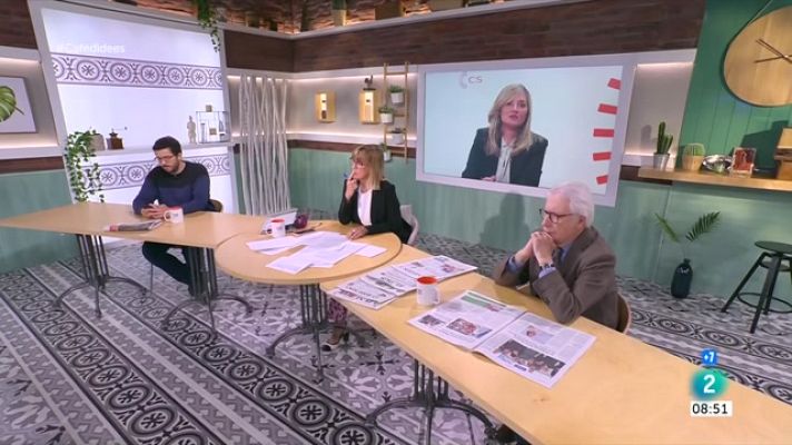 Cafè d'idees - Patricia Guasp, Antoni Segura i 'La isla del aire'