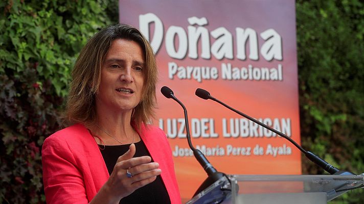 Telediario 1 - Choque frontal entre la Junta de Andalucía y el Gobierno por el plan para ampliar regadíos en Doñana