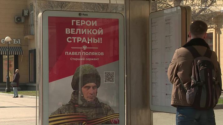 Telediario 1 - Una nueva ley endurece las condiciones del reclutamiento militar en Rusia