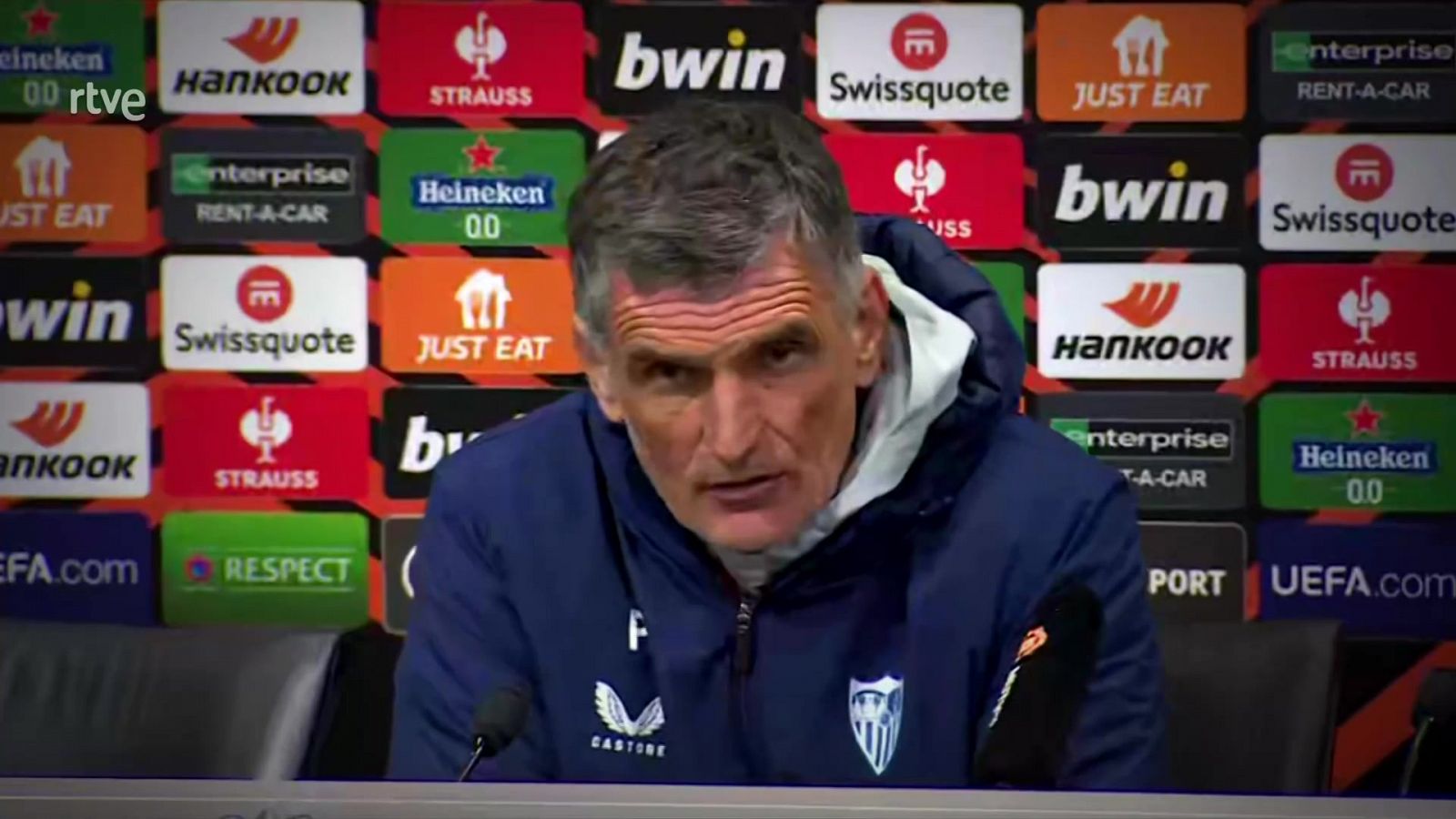 Mendilibar: "Debutar en europa no me ha tocado en una tómbola" | Ver